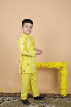 Lemon Bloom Kurta Set