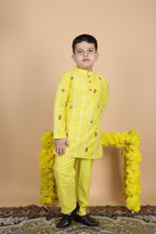 Lemon Bloom Kurta Set