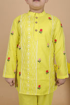 Lemon Bloom Kurta Set