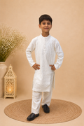 Noor White Kurta Set