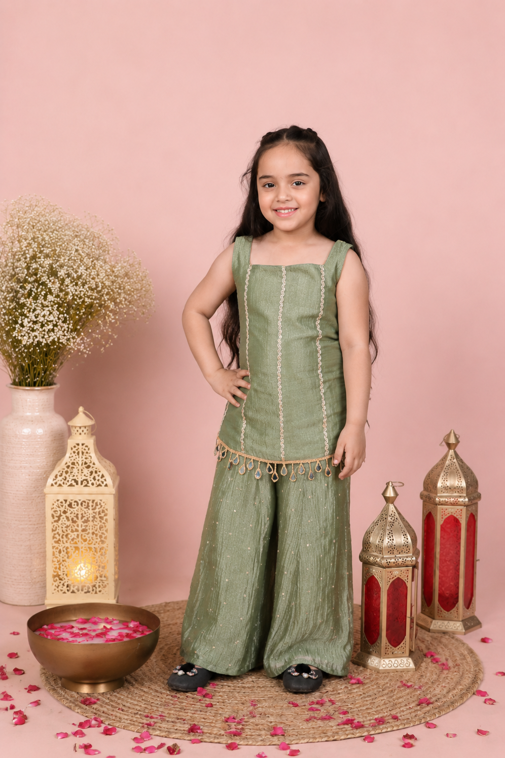Banarsi Tissue Palazzo Set