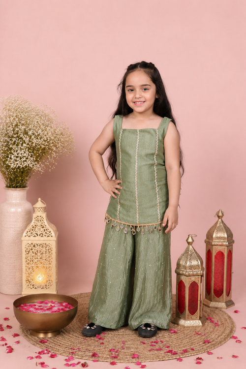 Banarsi Tissue Palazzo Set