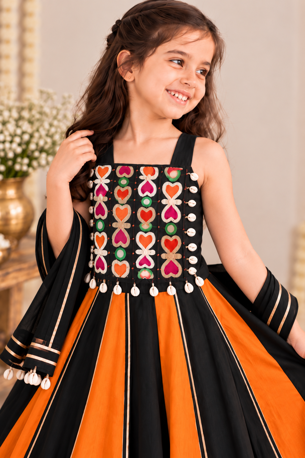 Kesariya Lehenga