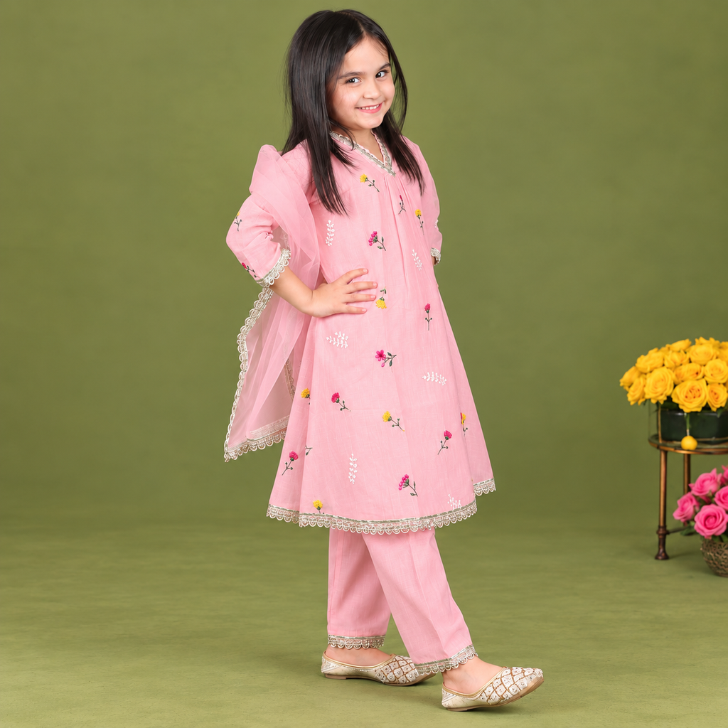 Gulab Kurti Set