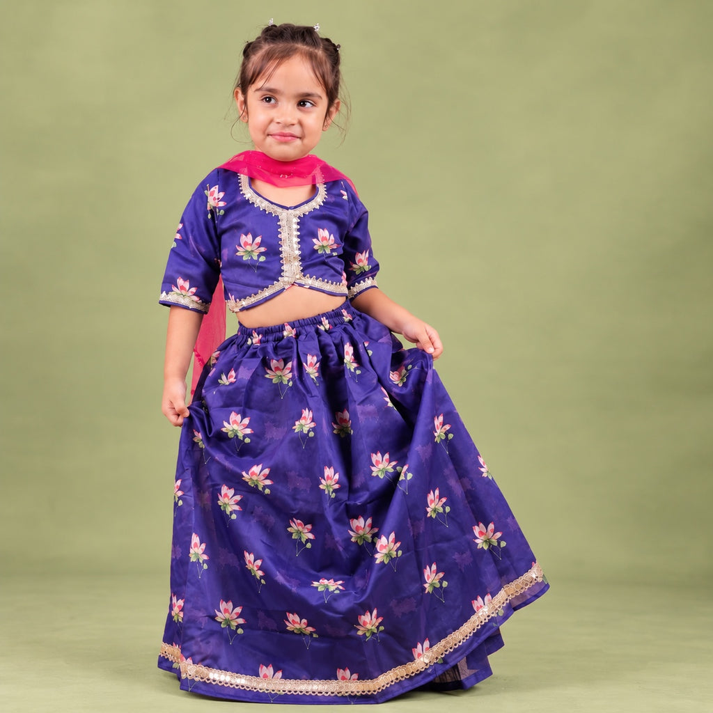 Lotus Bloom Lehenga Set