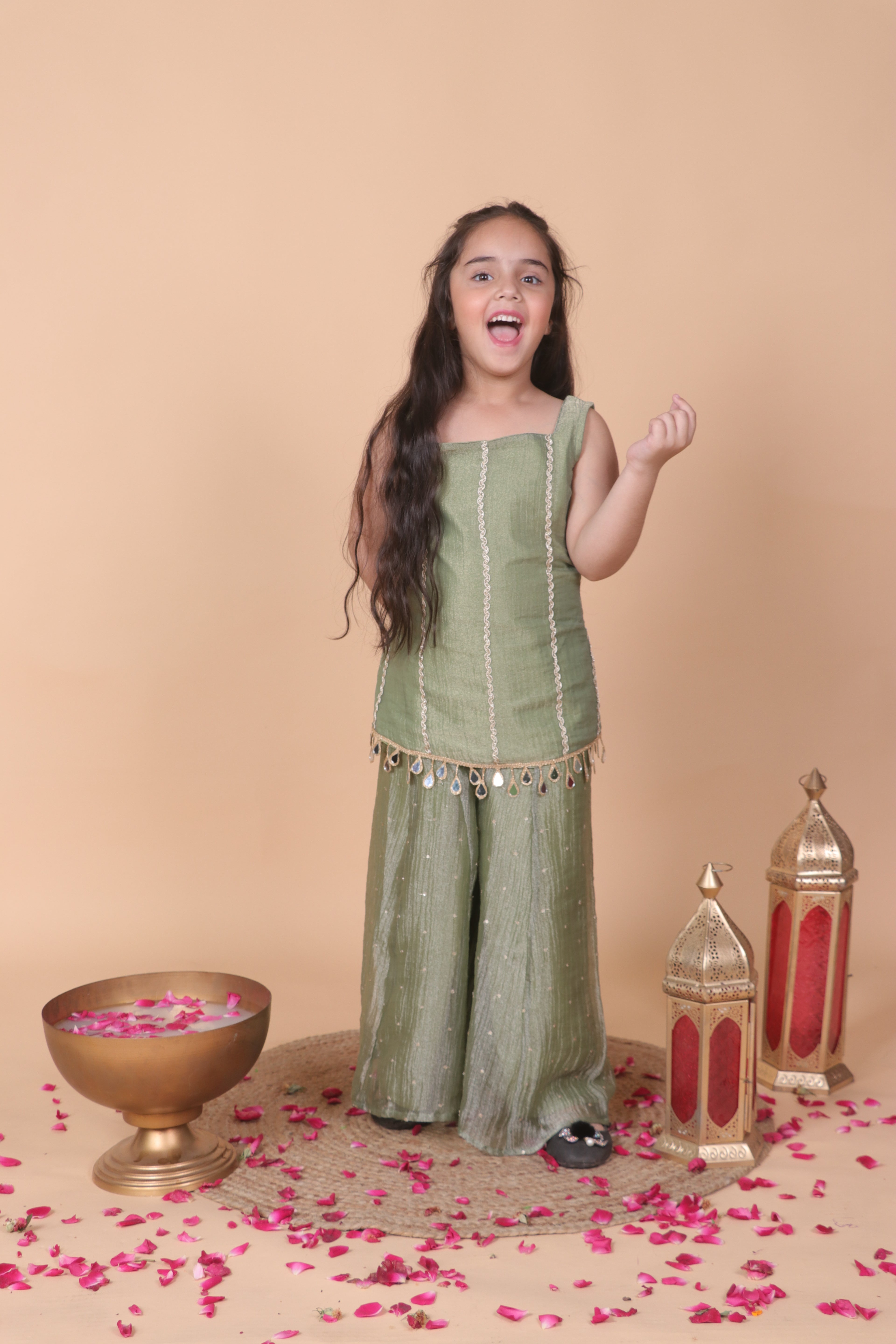 Banarsi Tissue Palazzo Set