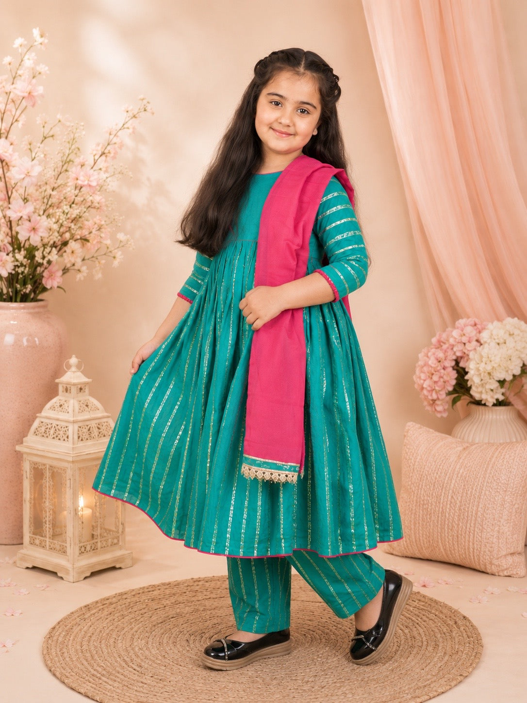 Twirly Angrakha Style Ethnic