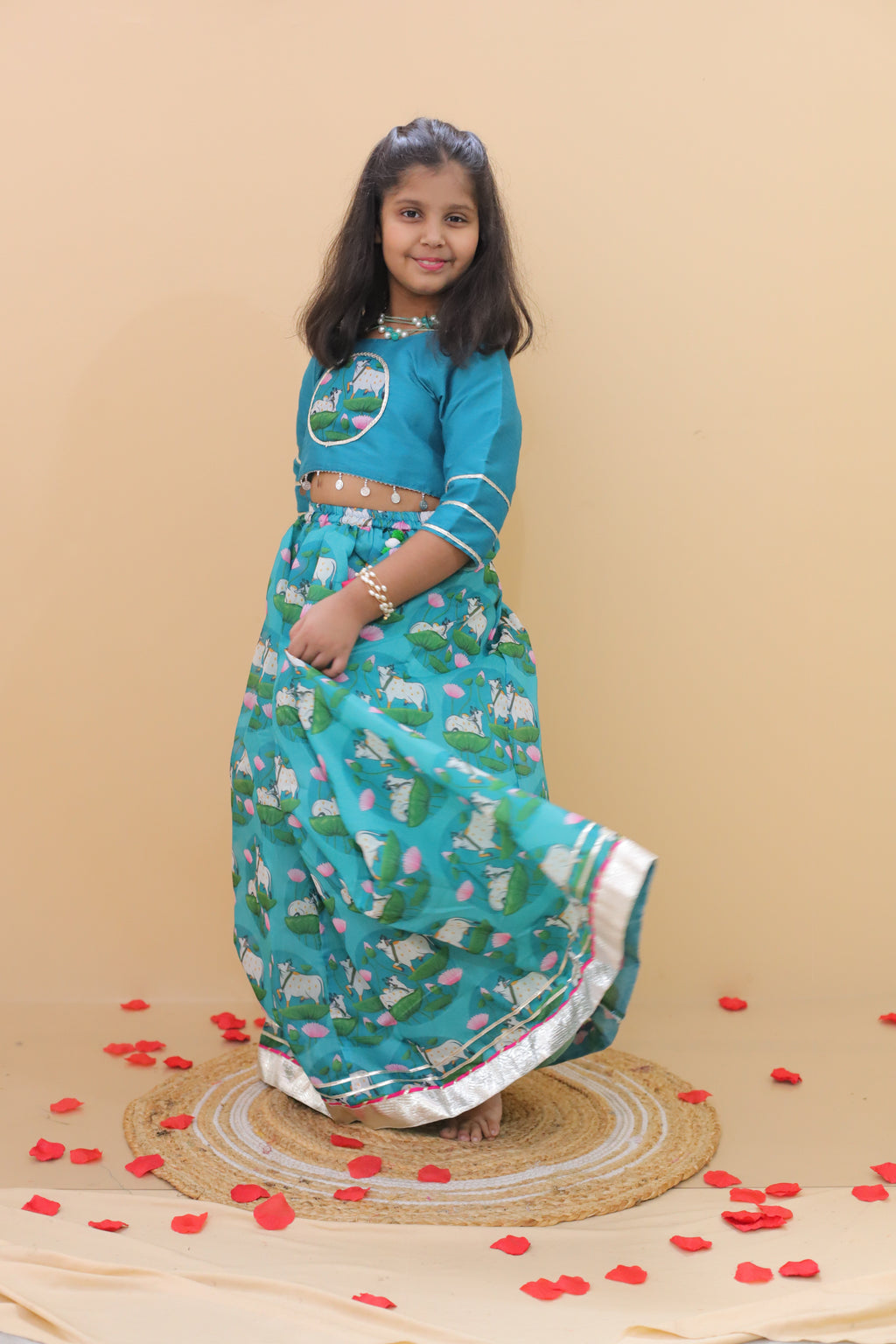 PICHWAI TRADITION LEHENGA SET