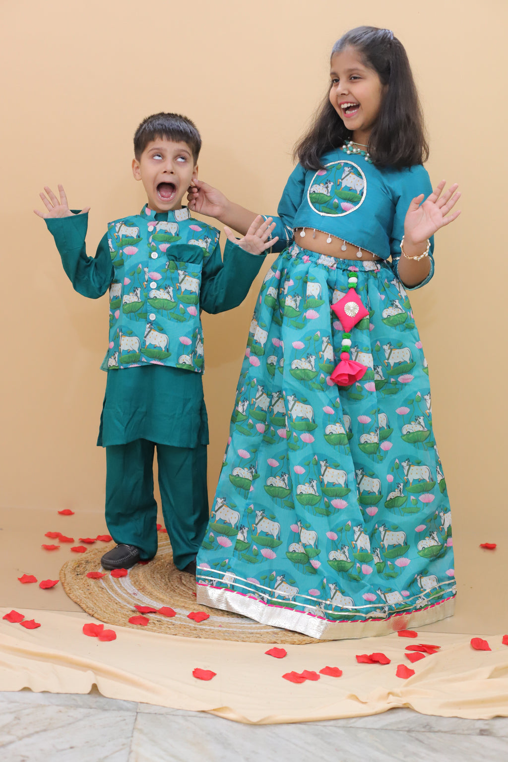 PICHWAI TRADITION LEHENGA SET