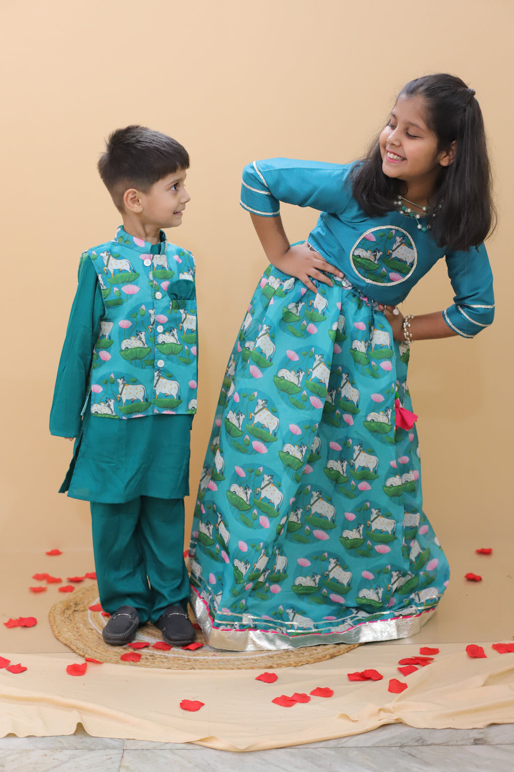 PICHWAI TRADITION LEHENGA SET