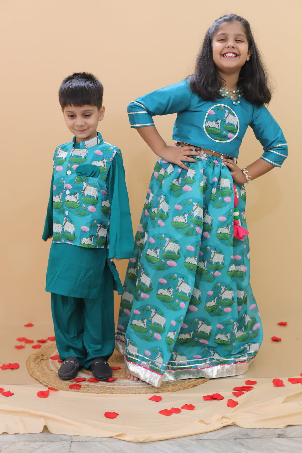 PICHWAI TRADITION LEHENGA SET