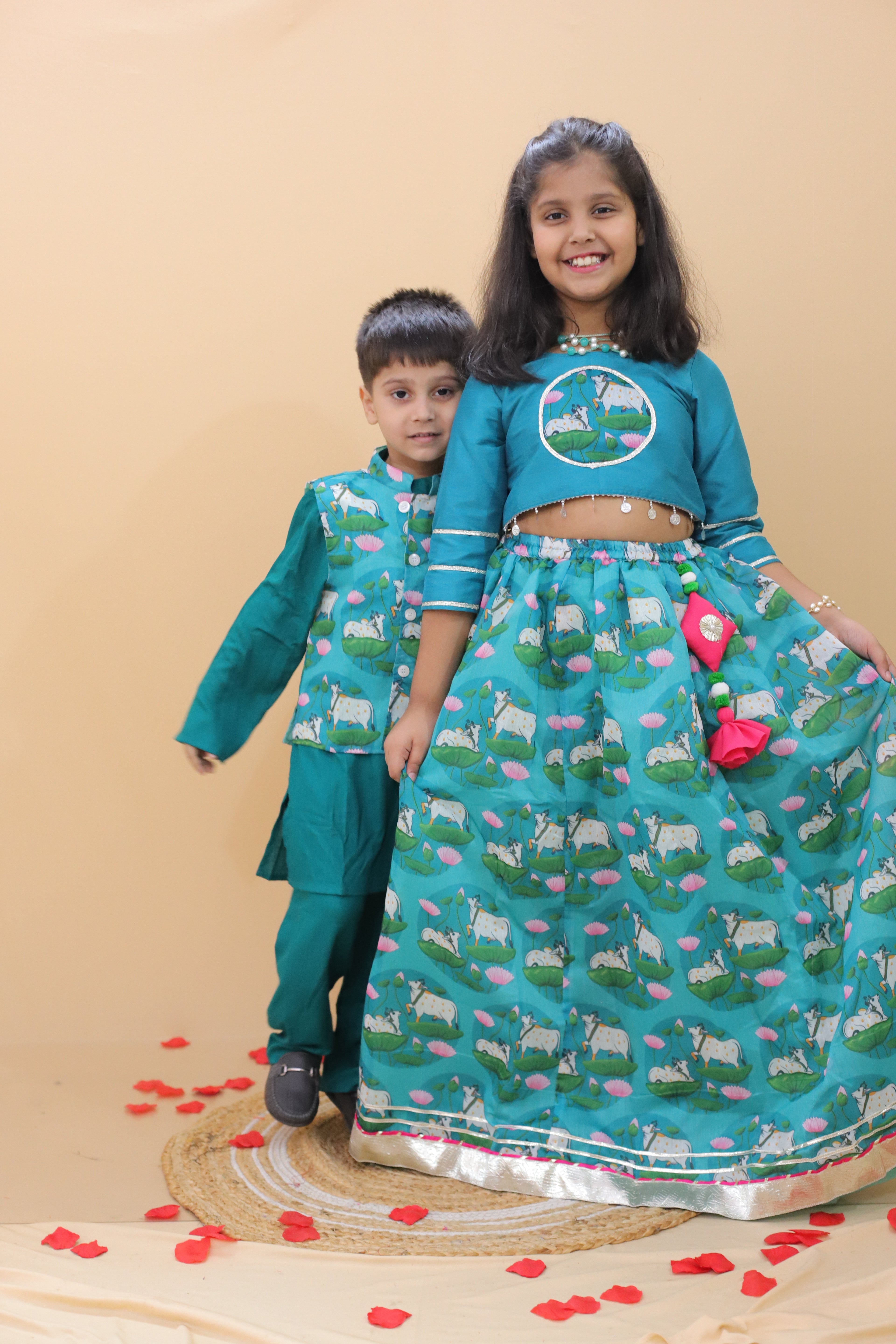 PICHWAI TRADITION LEHENGA SET