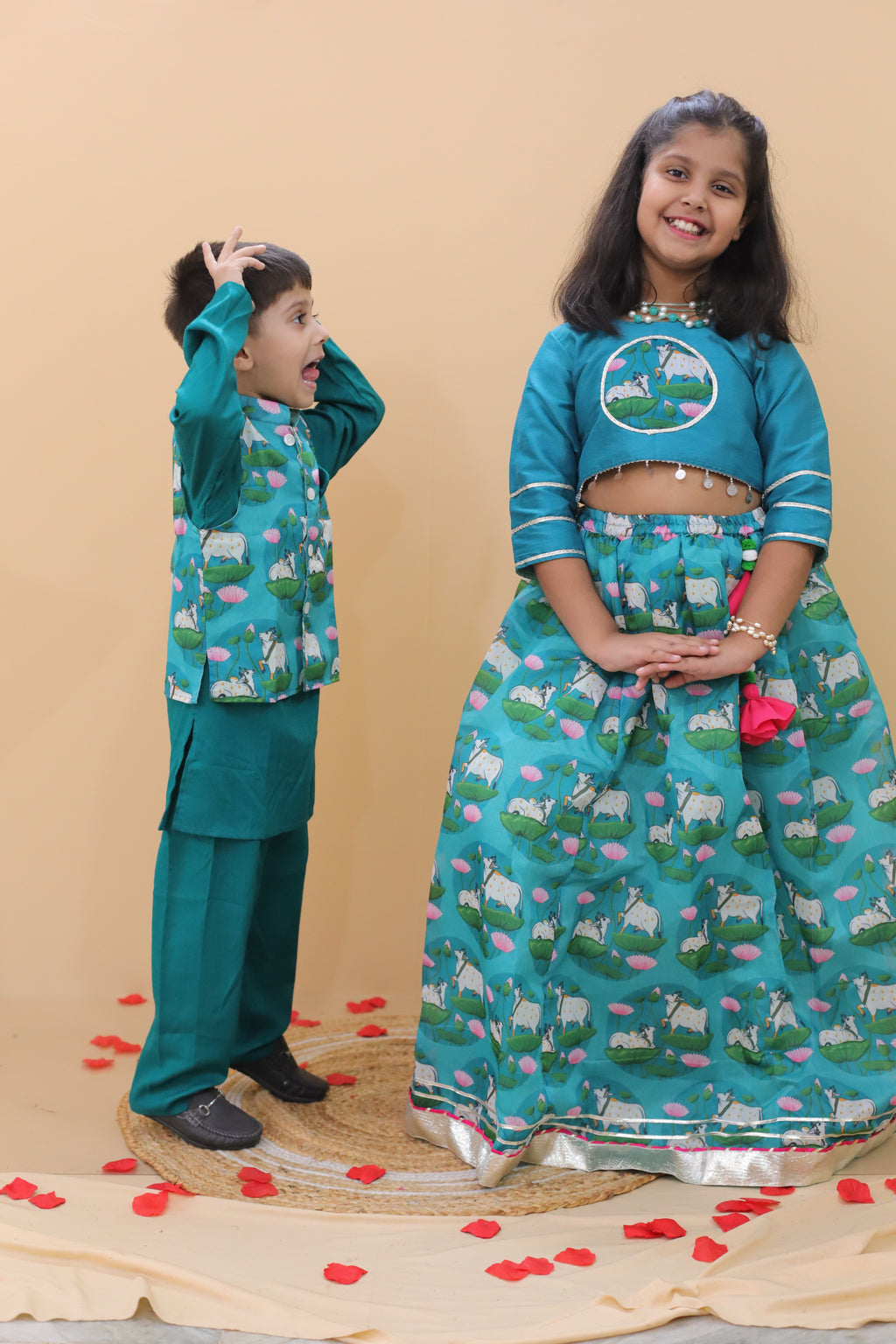PICHWAI TRADITION LEHENGA SET