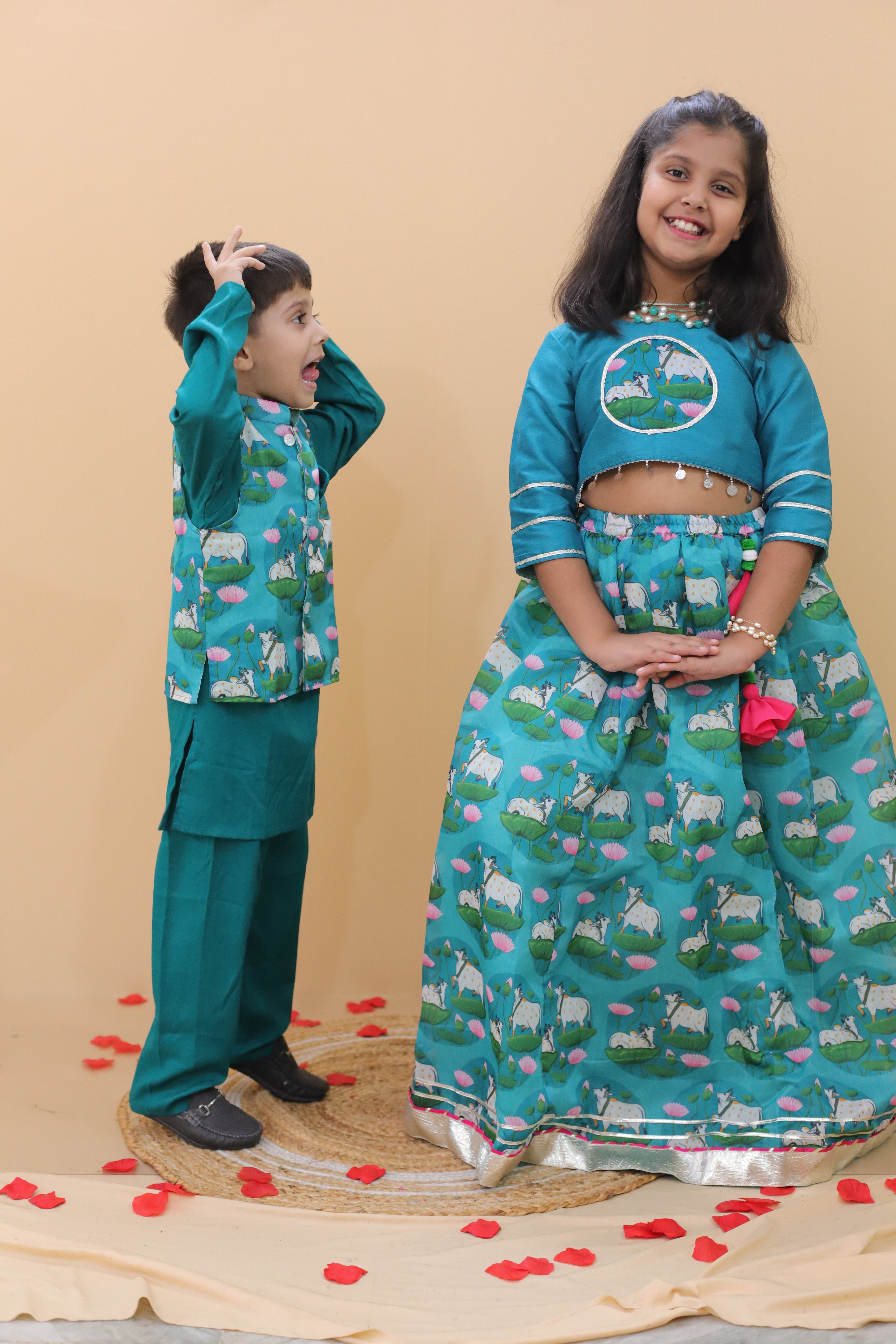 PICHWAI TRADITION LEHENGA SET