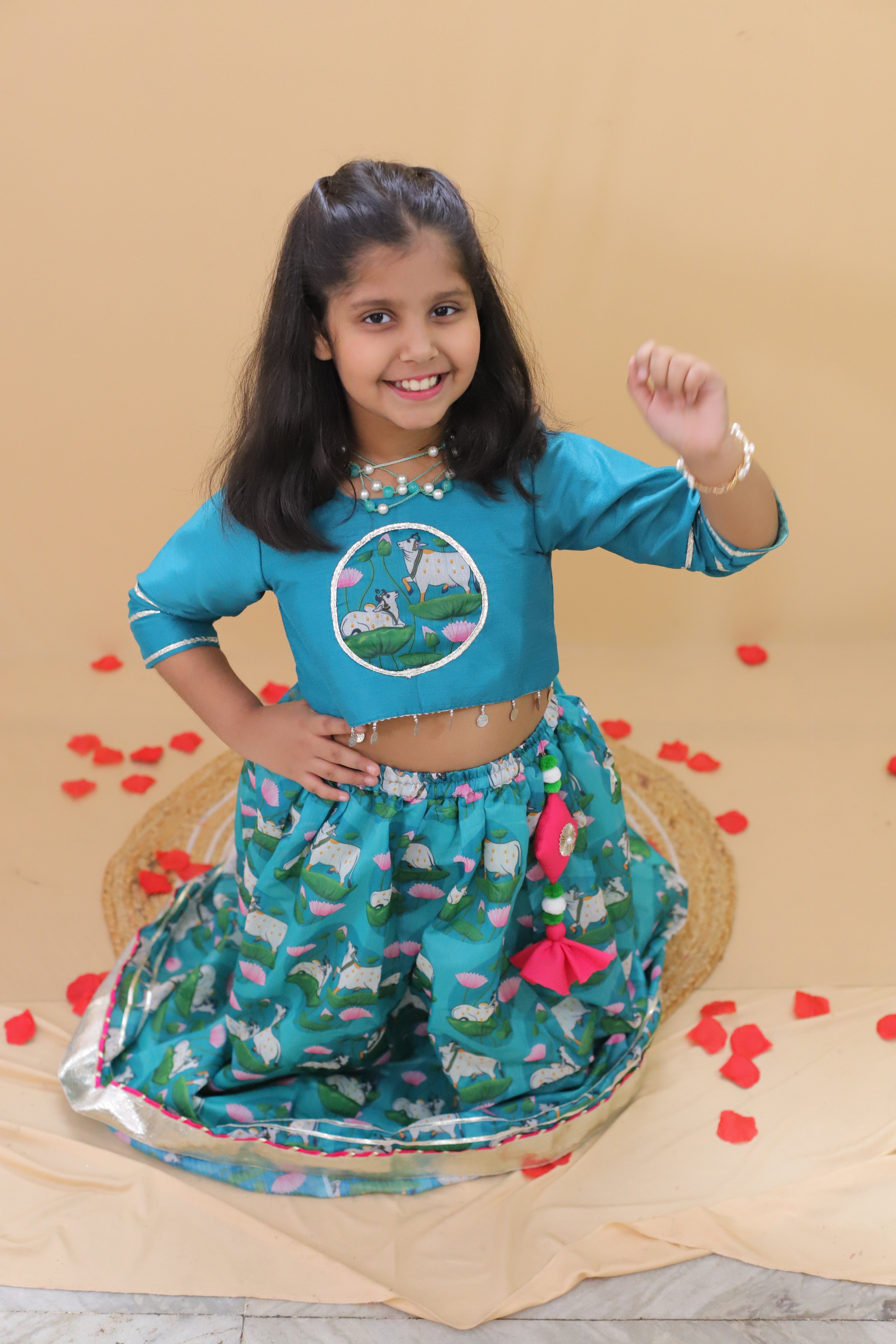 PICHWAI TRADITION LEHENGA SET