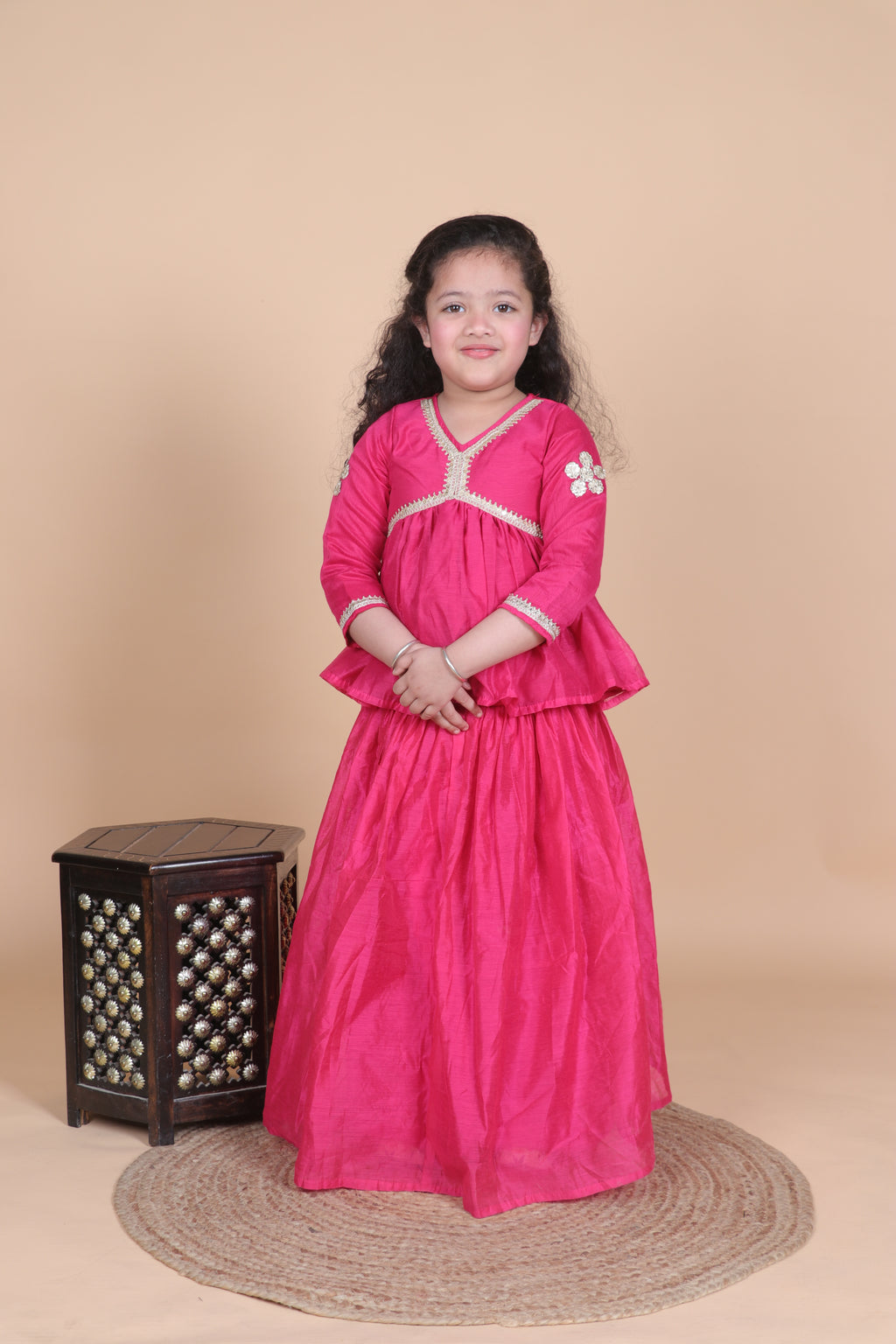 ELEGANT PEPLUM STYLE LEHENGA