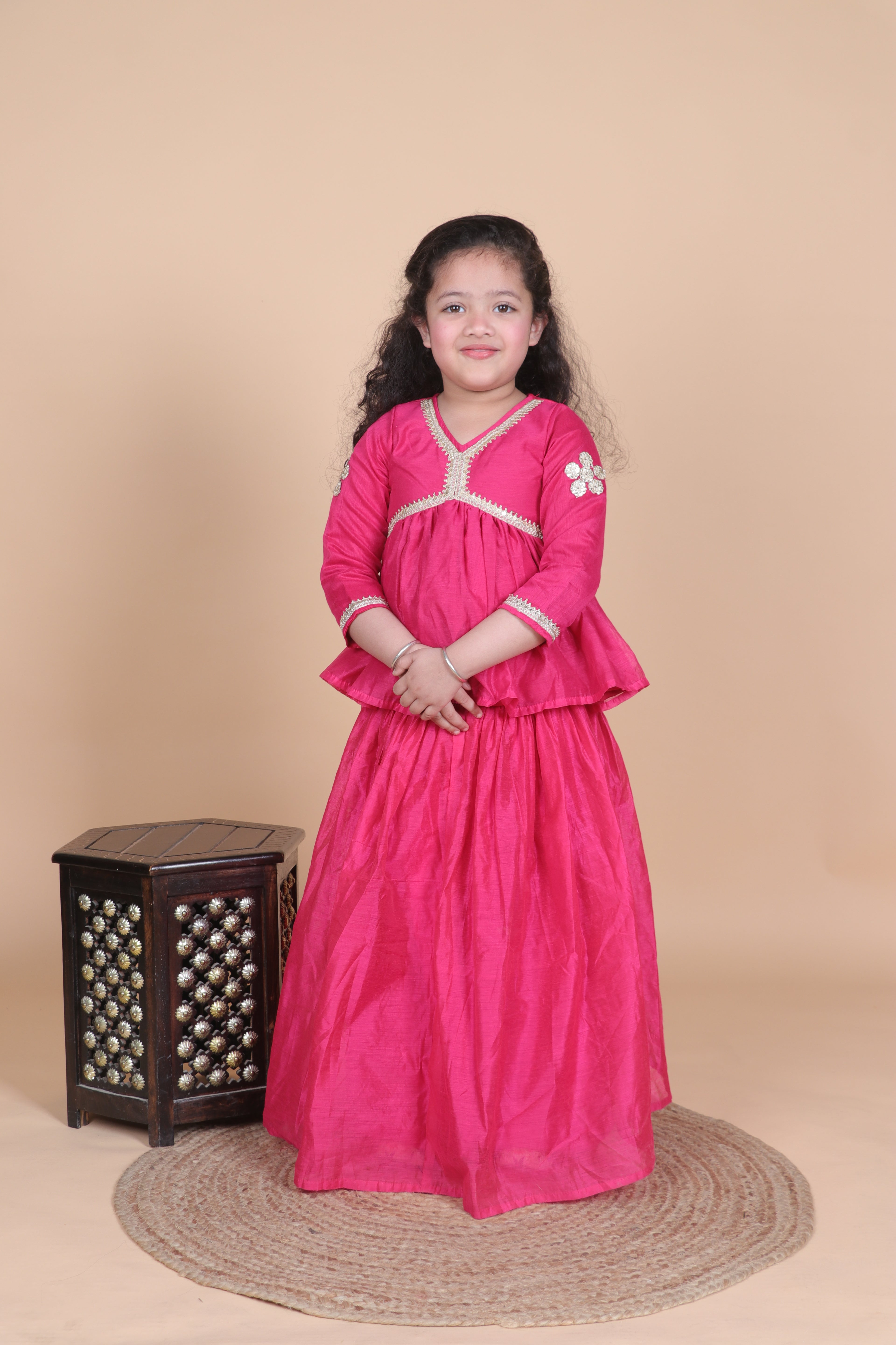ELEGANT PEPLUM STYLE LEHENGA