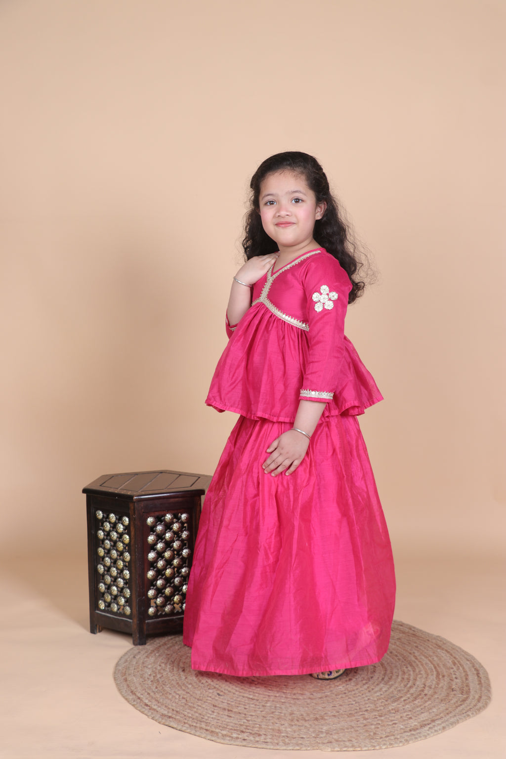 ELEGANT PEPLUM STYLE LEHENGA
