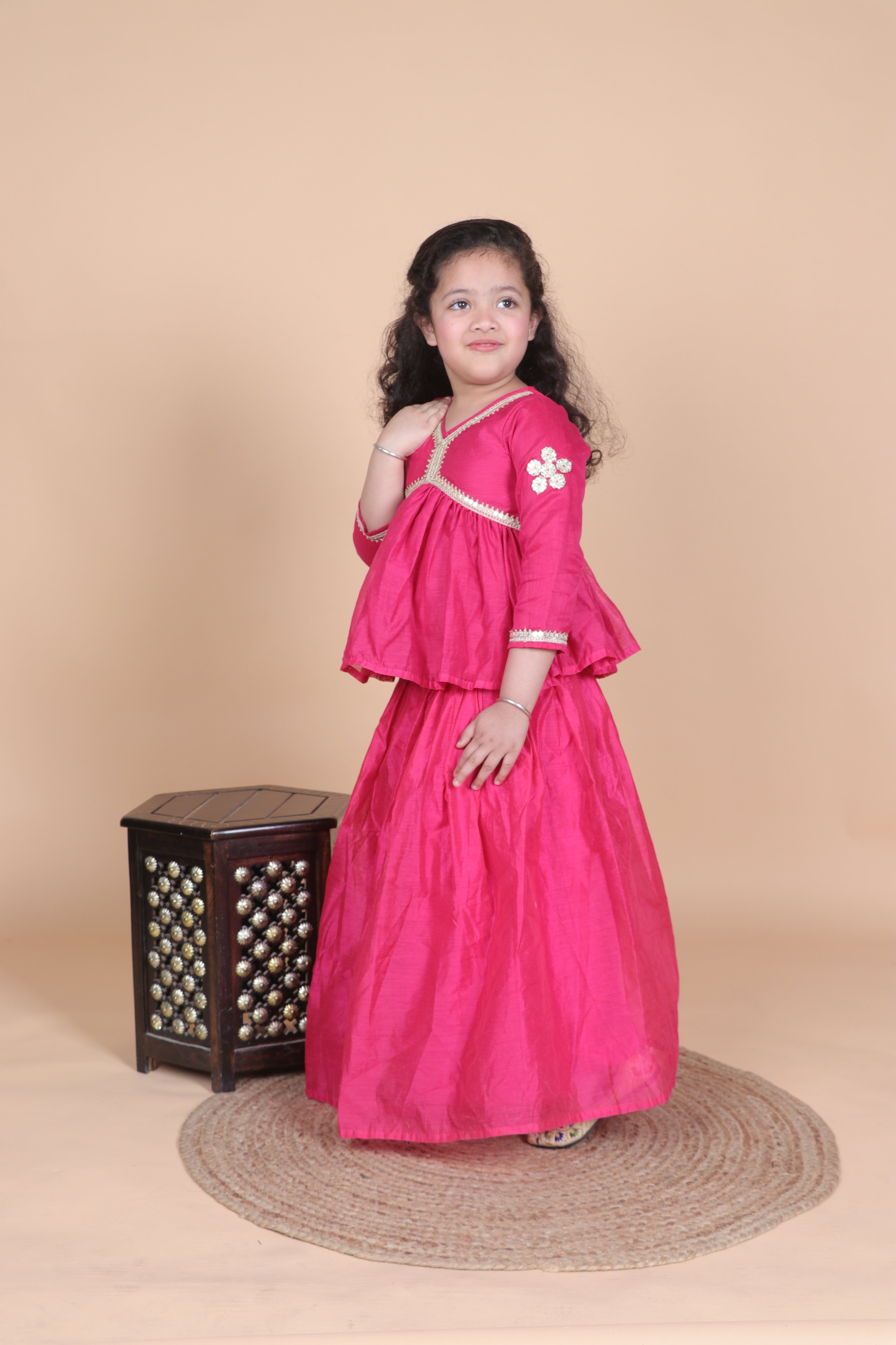ELEGANT PEPLUM STYLE LEHENGA