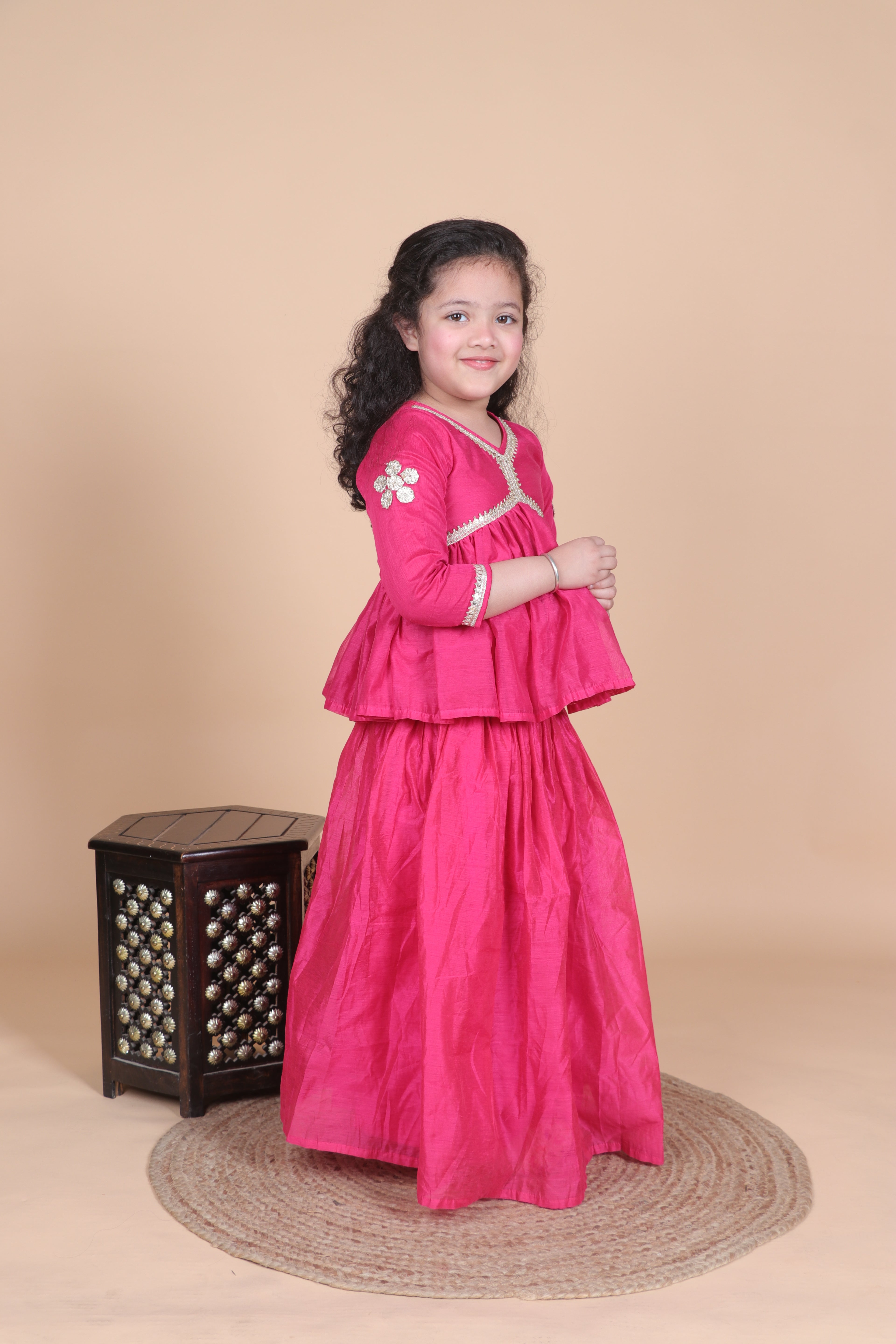ELEGANT PEPLUM STYLE LEHENGA