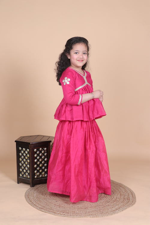 ELEGANT PEPLUM STYLE LEHENGA