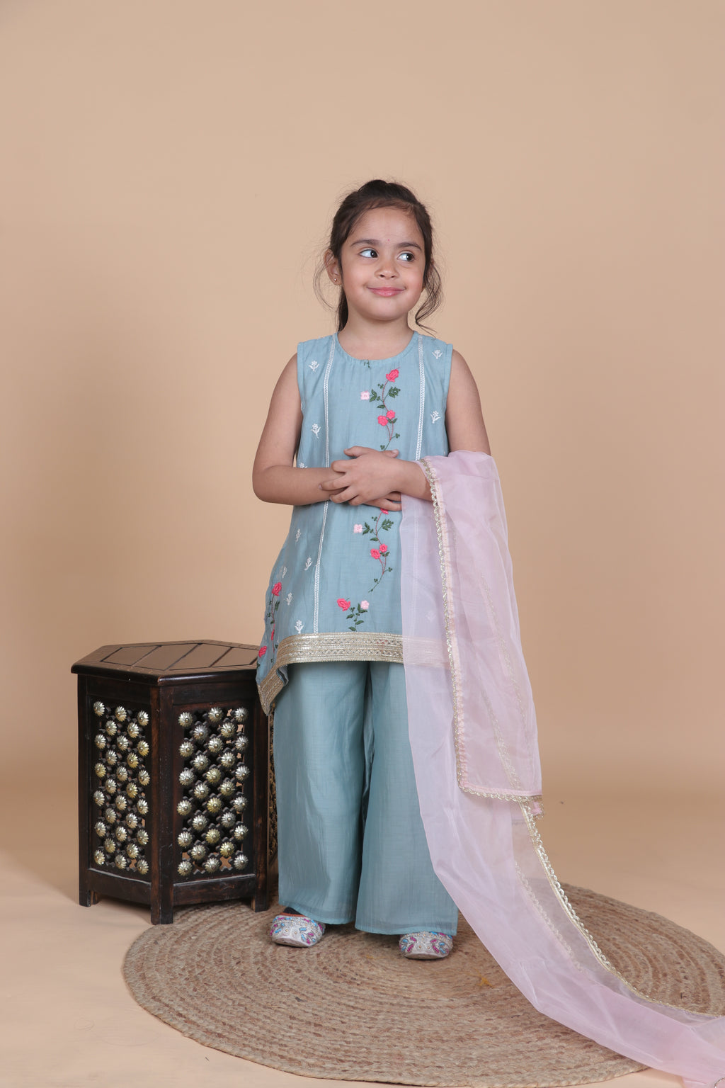 ROYAL EDGE PLAZO SET