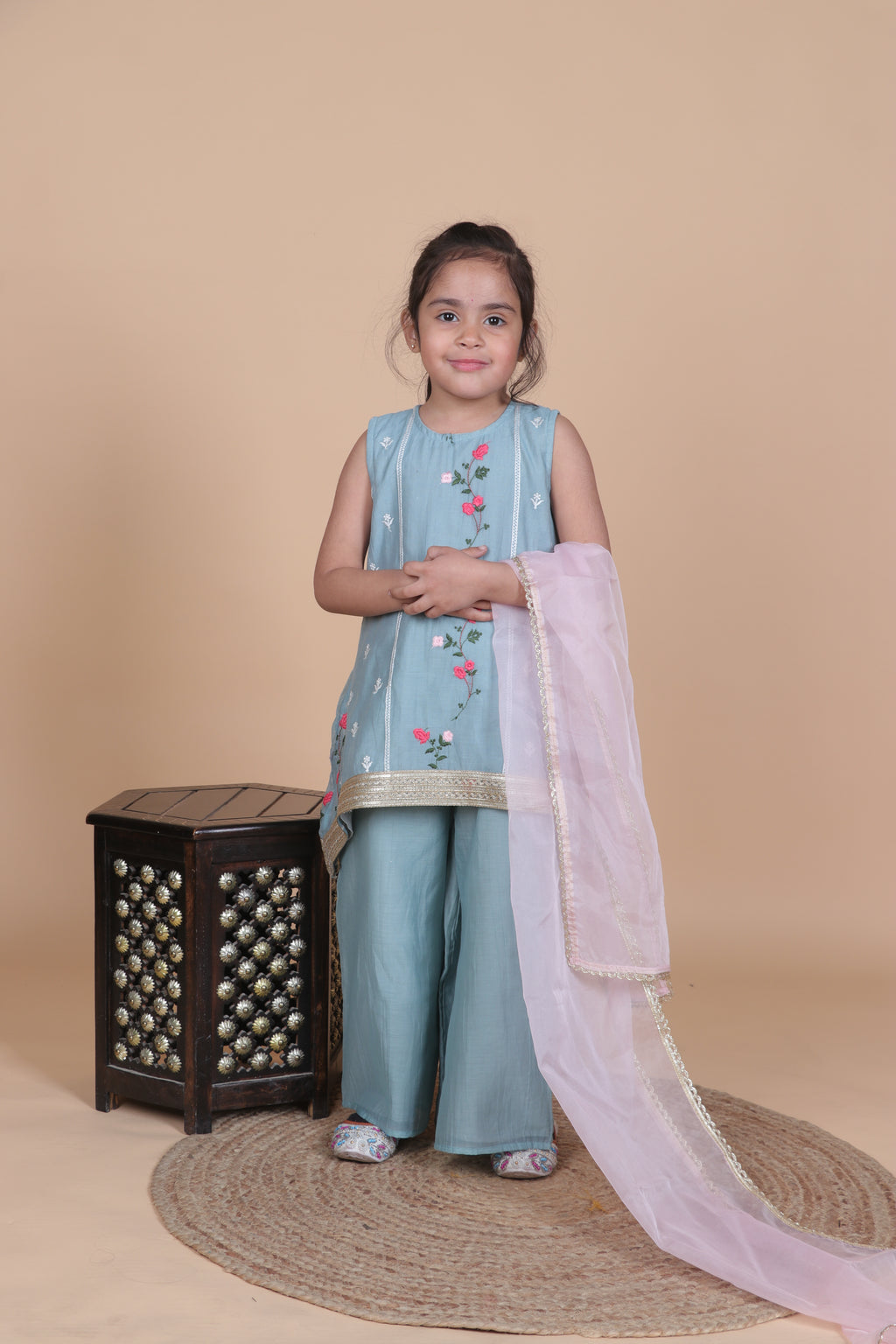 ROYAL EDGE PLAZO SET