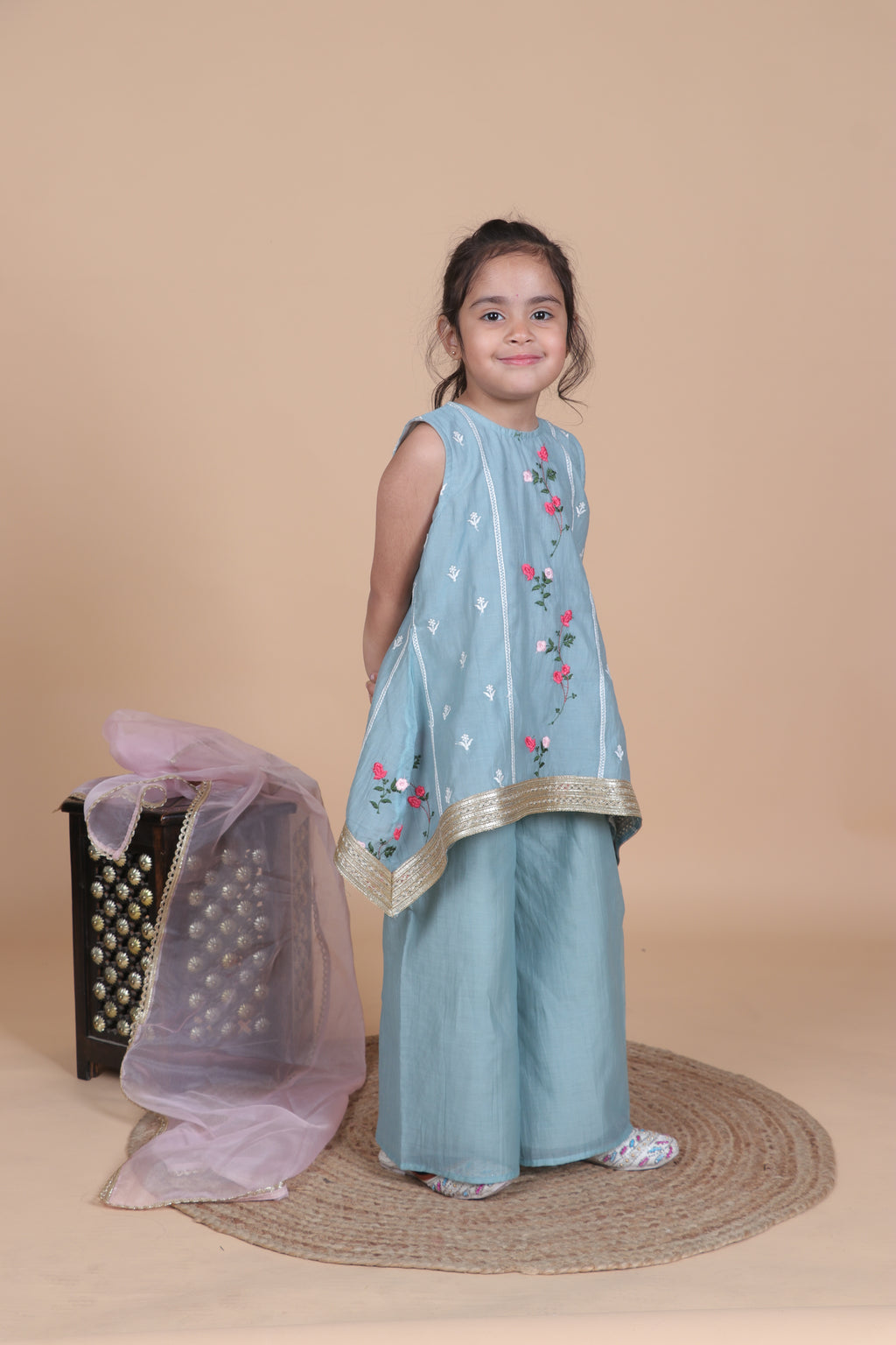 ROYAL EDGE PLAZO SET