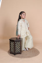 NOORE-E-IVORY PLAZO SET
