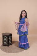 ROYAL ESSENCE EMBROIDRY SHARARA SET