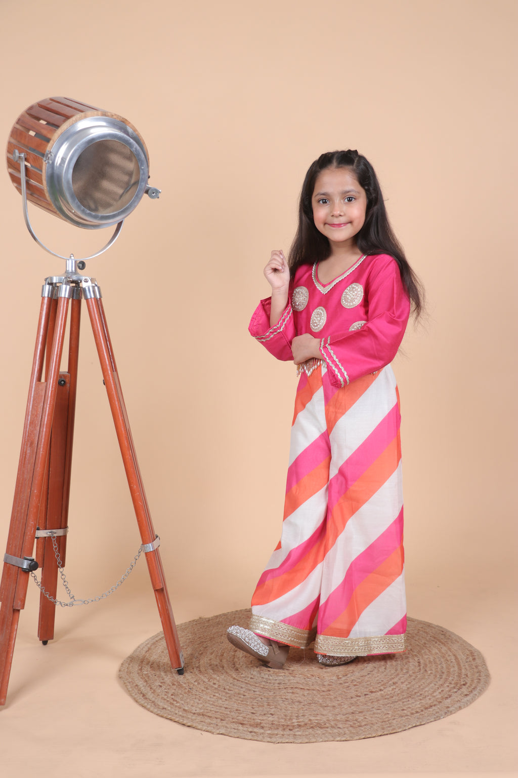 DESIGNER INDO-WESTERN PLAZO SET