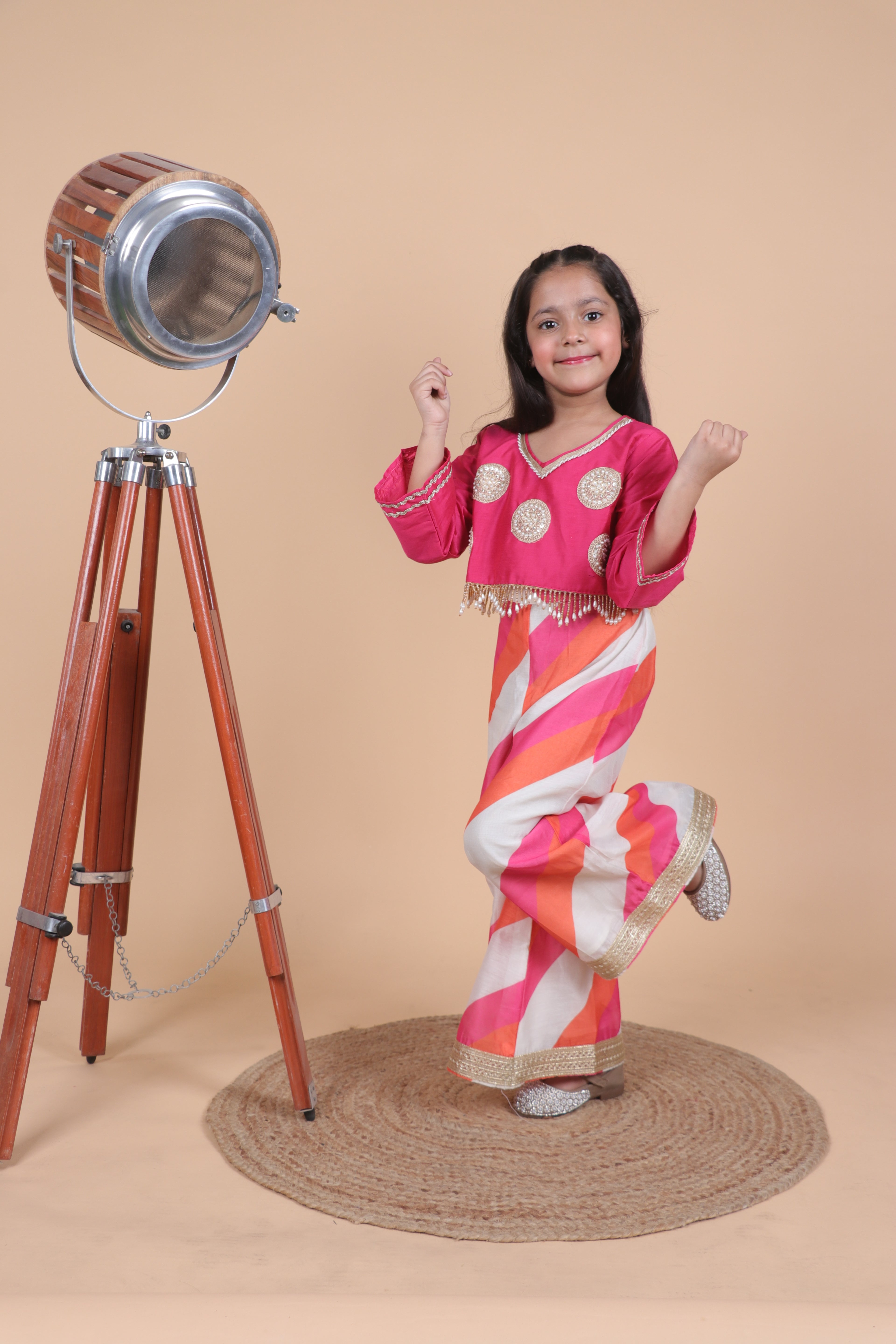 DESIGNER INDO-WESTERN PLAZO SET