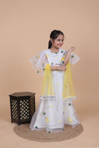 Bloomy Sunny Designer Skirt Dress