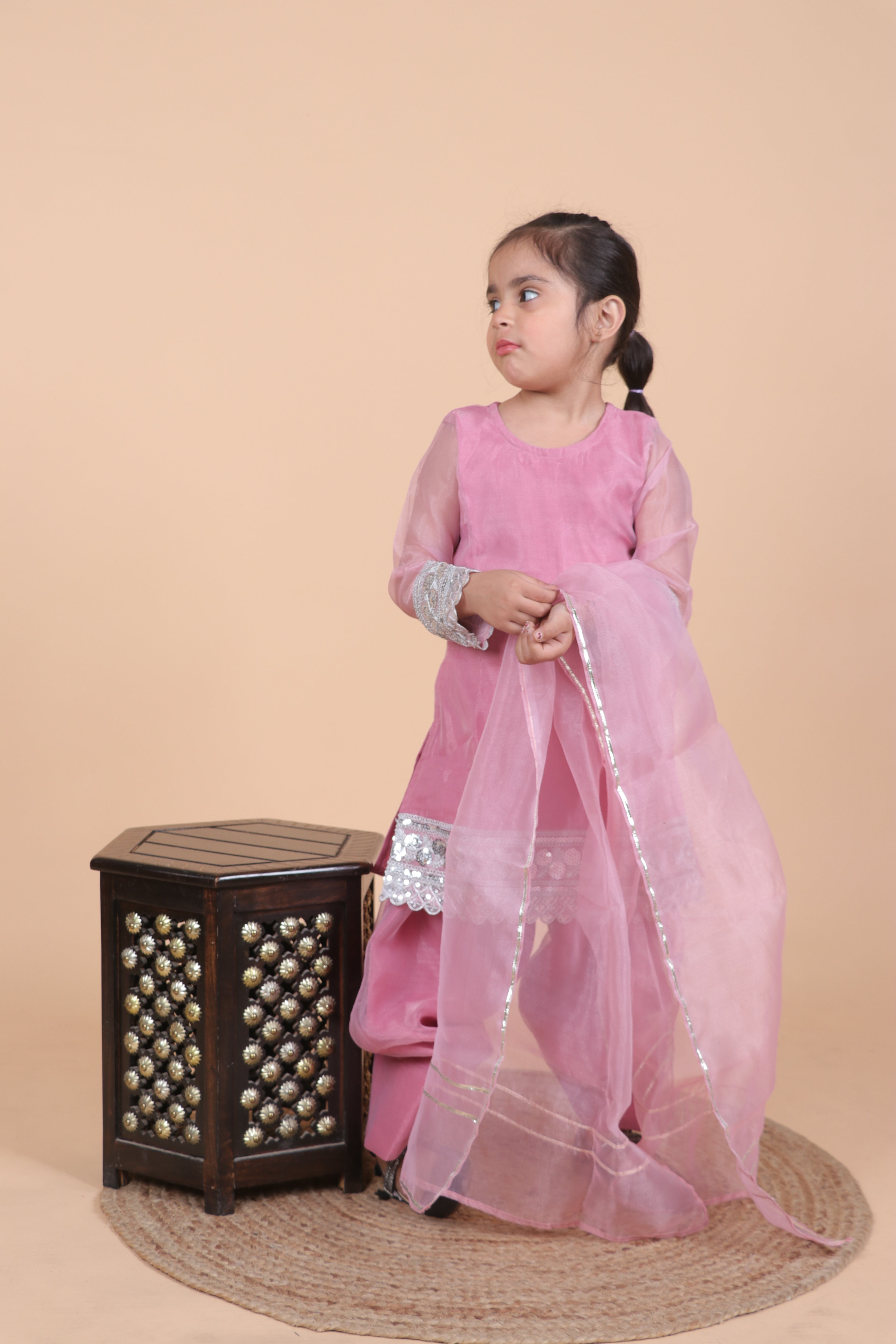 ELEGANT FARSHI SALWAR SET