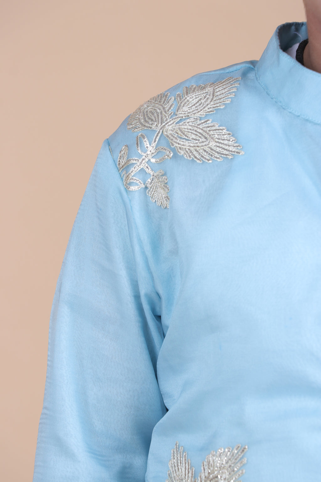 PASTEL GOTTA WORK FESTIVE WEAR KURTA PYJAMA