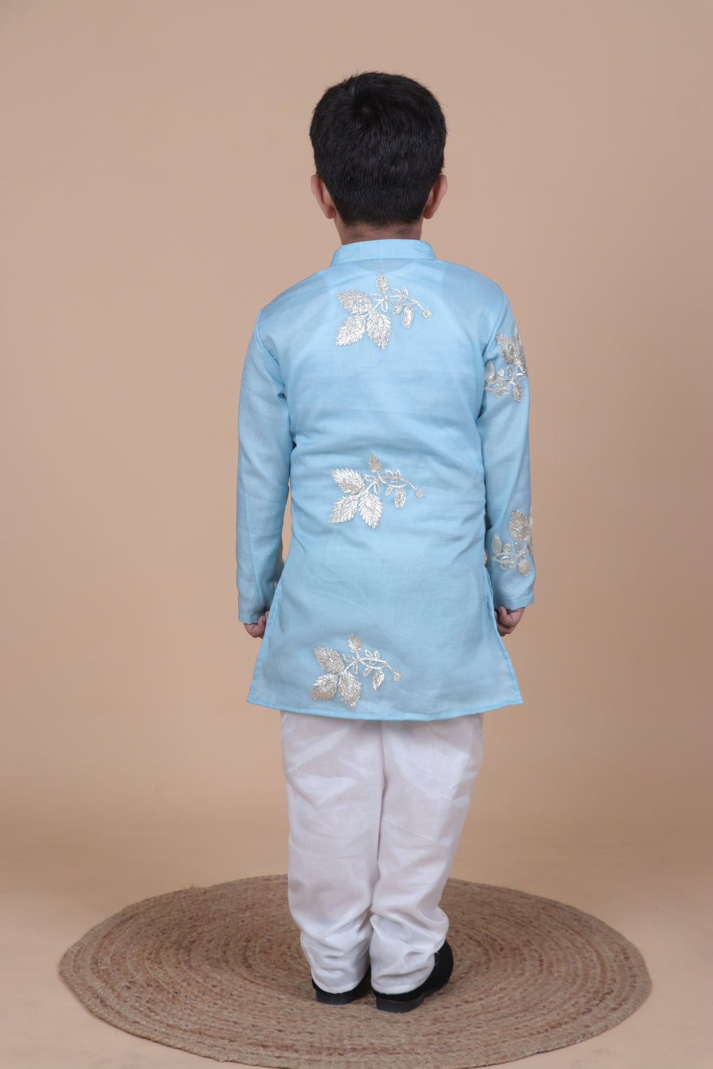 PASTEL GOTTA WORK FESTIVE WEAR KURTA PYJAMA