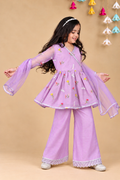 Lilac Blush palazzo Set
