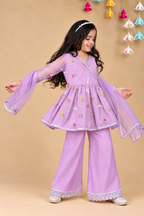 Lilac Blush palazzo Set