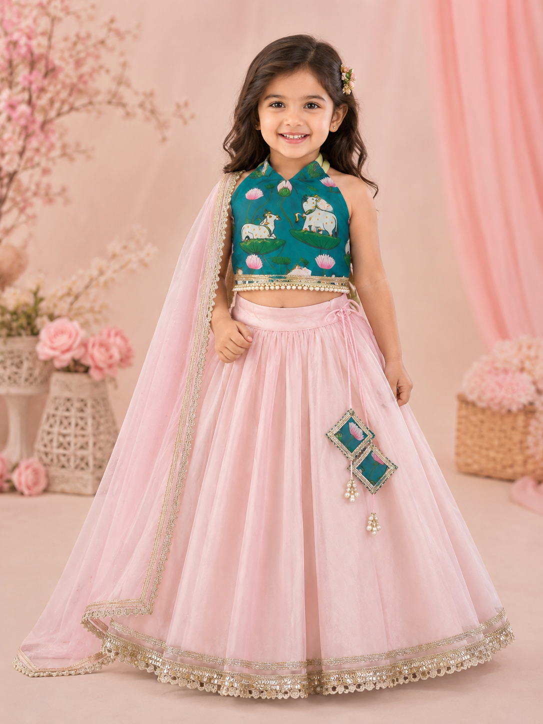 Lotus Bloom Lehenga Set
