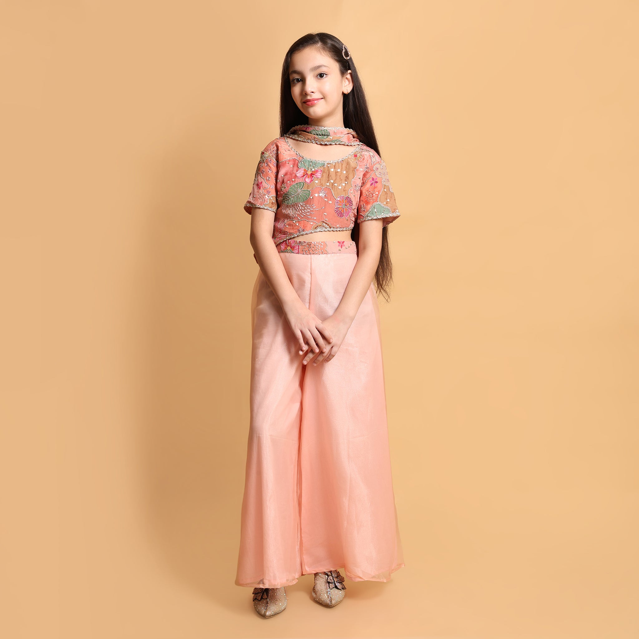 Indo Western Flair Palazzo Dress