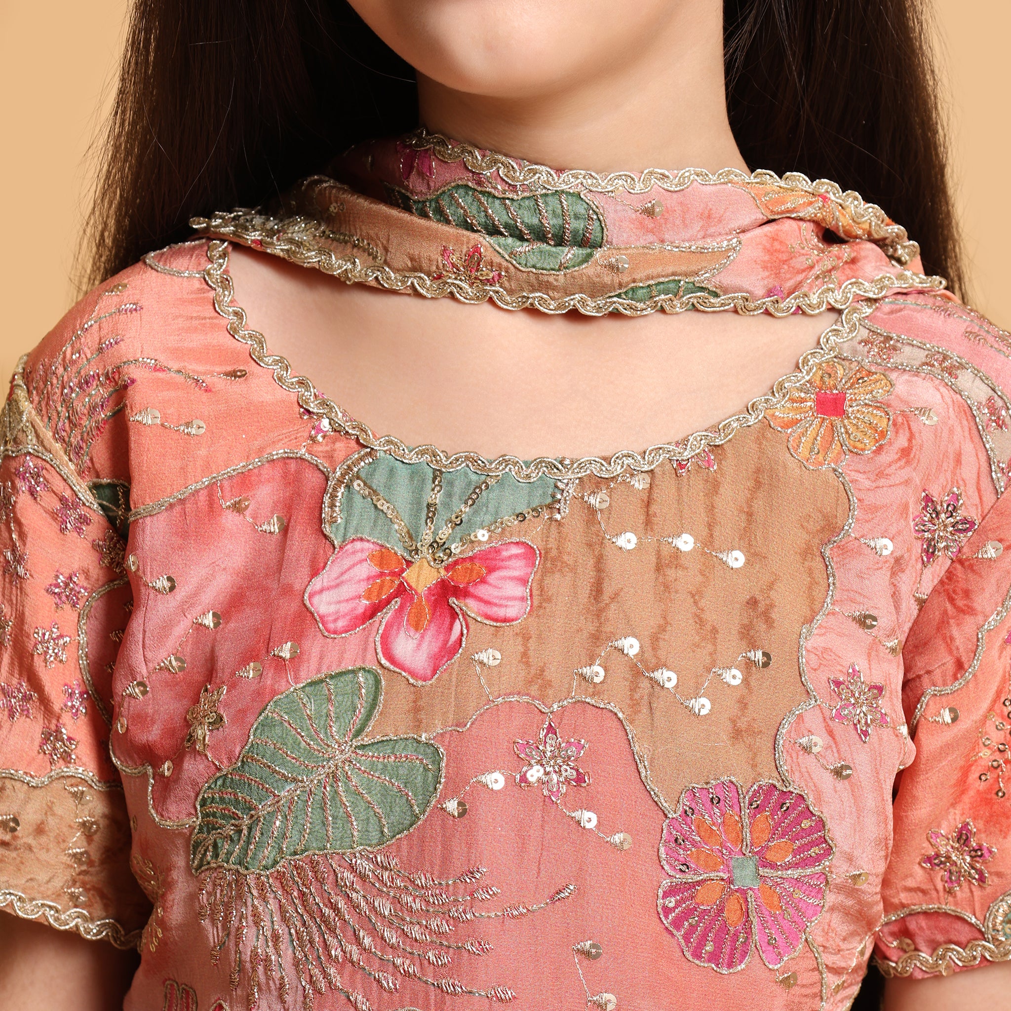 Indo Western Flair Palazzo Dress