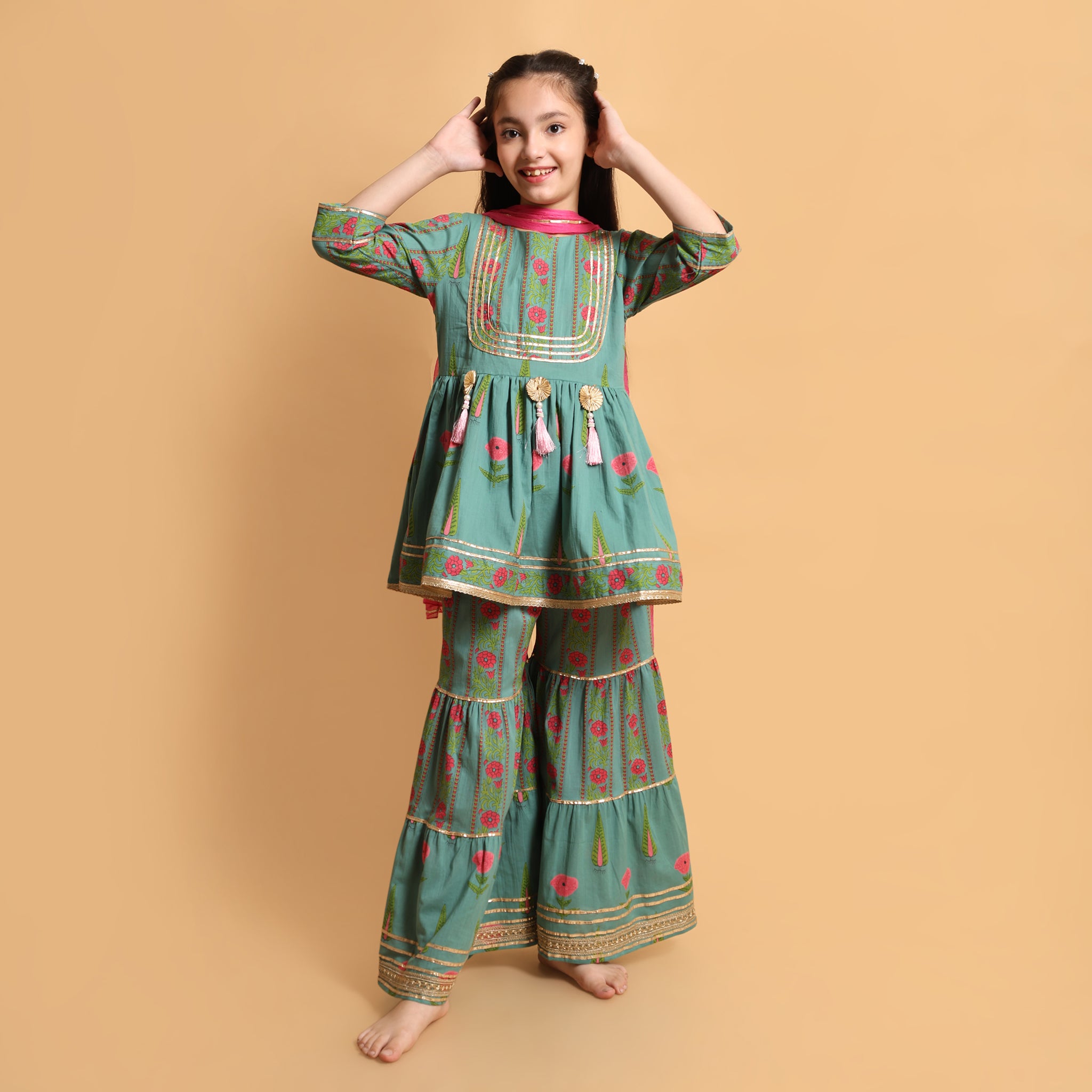 Heritage Sharara Set