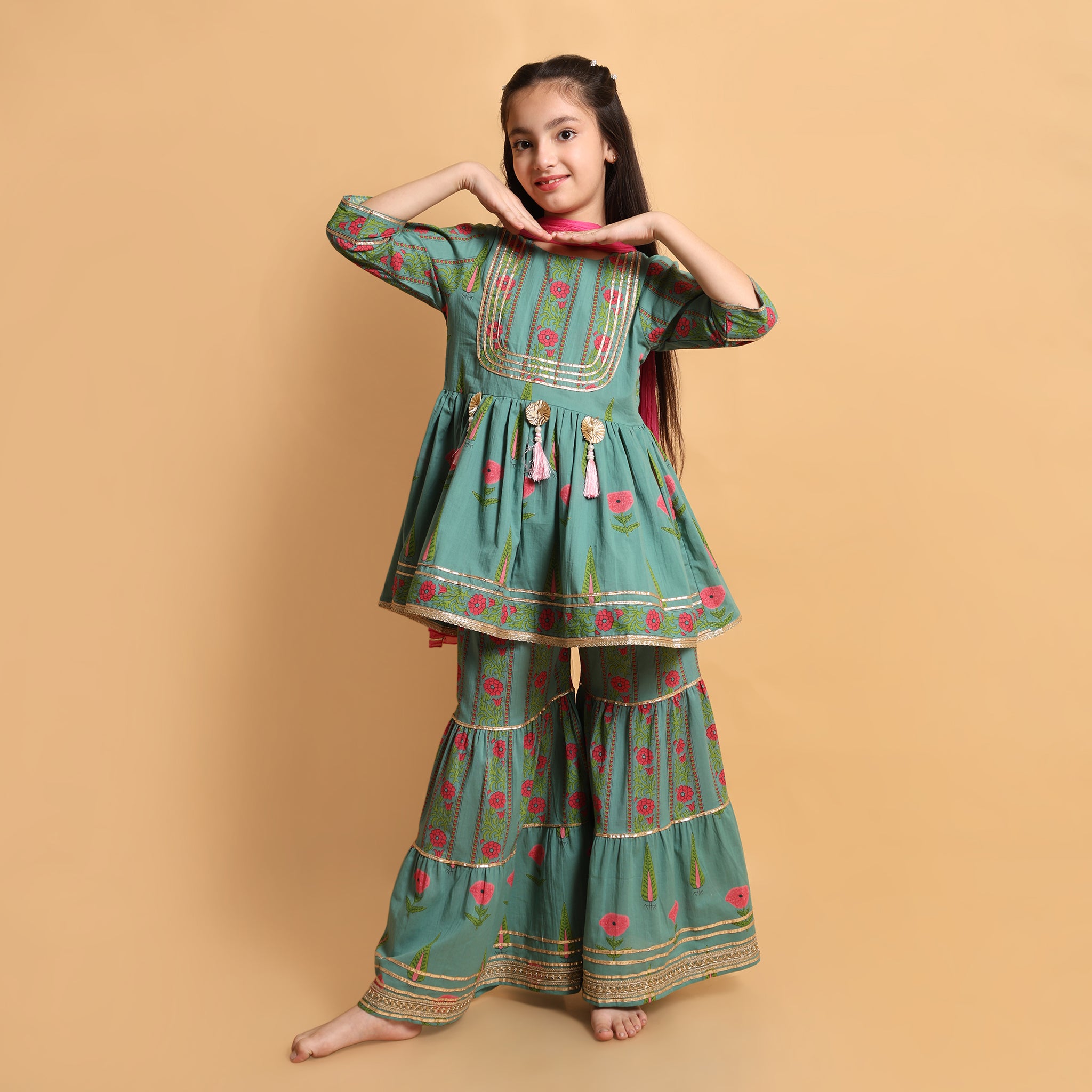 Heritage Sharara Set