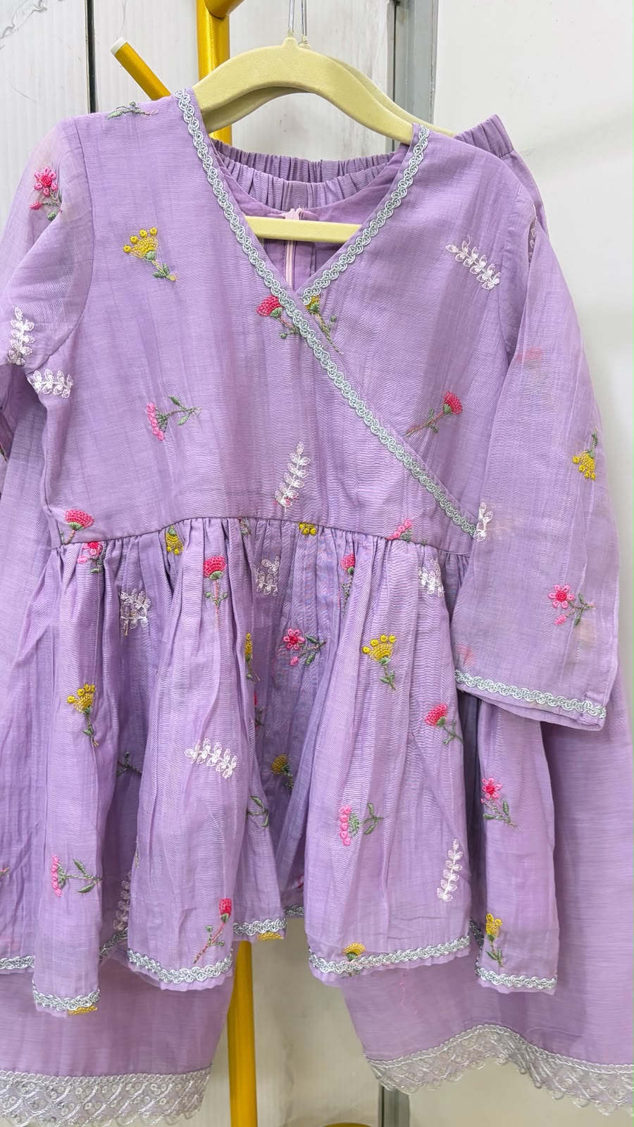 Lilac Blush palazzo Set