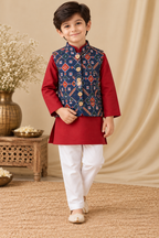 Royal Patola Kurta Set