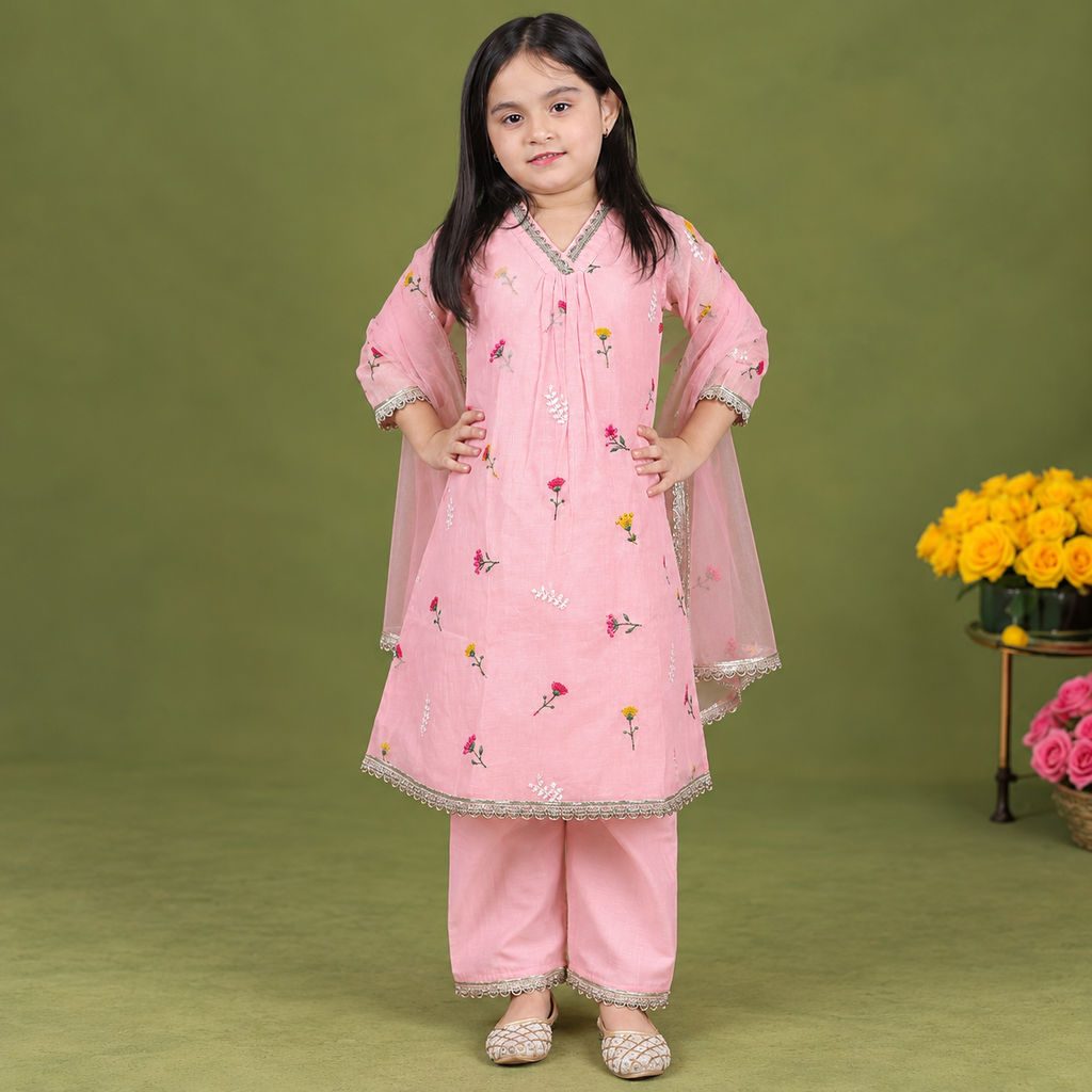 Gulab Kurti Set