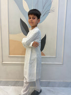 Noor White Kurta Set