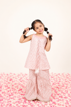 Pastel blush Palazzo Set