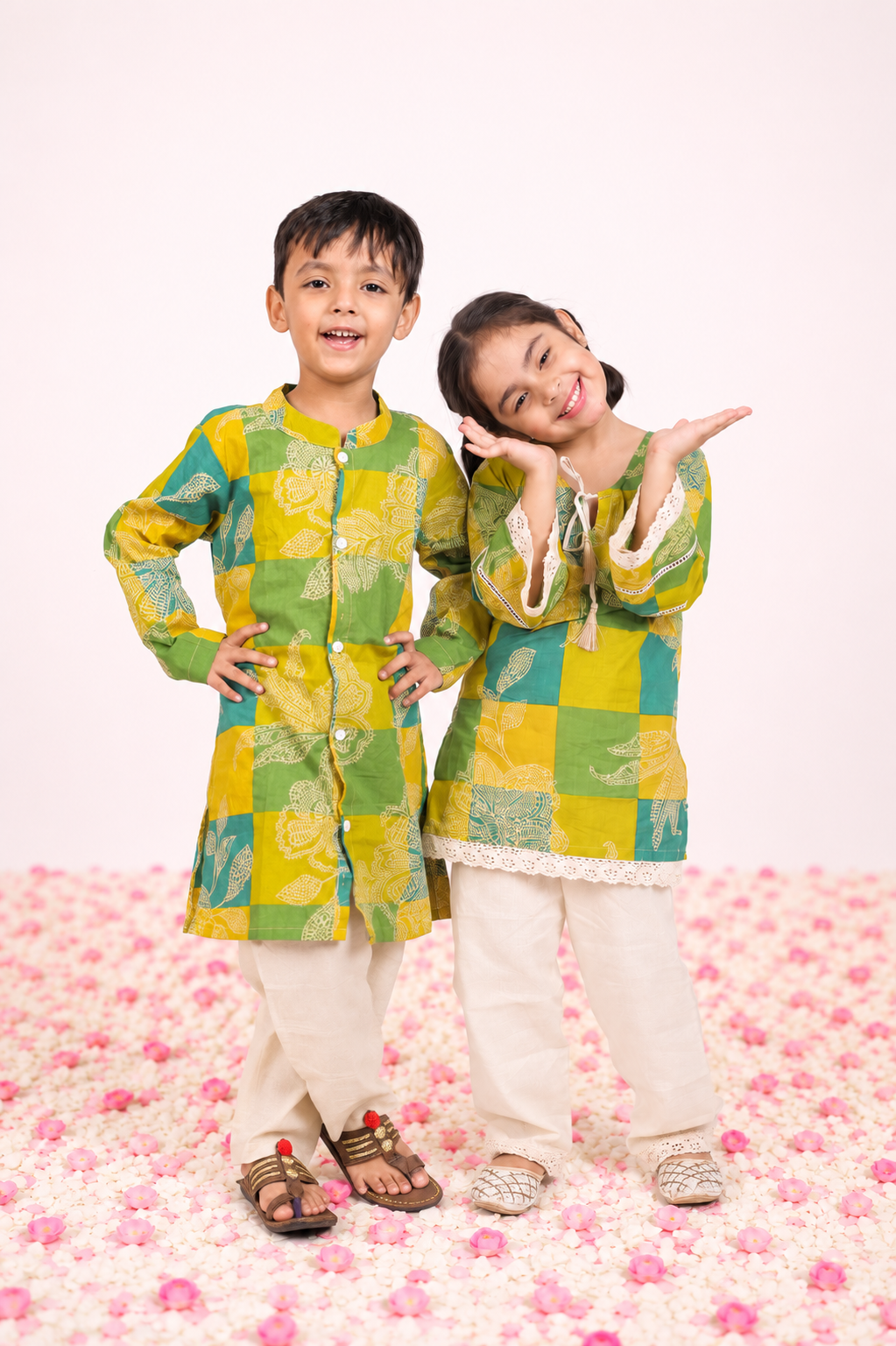 Meadow Mosaic Kurta Set