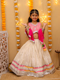 Gulrang Leheriya Lehenga Set